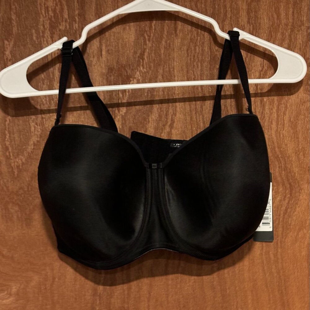 Fantasie Woman's Black Smoothing Bra Size 36FF Brand New With Underwire